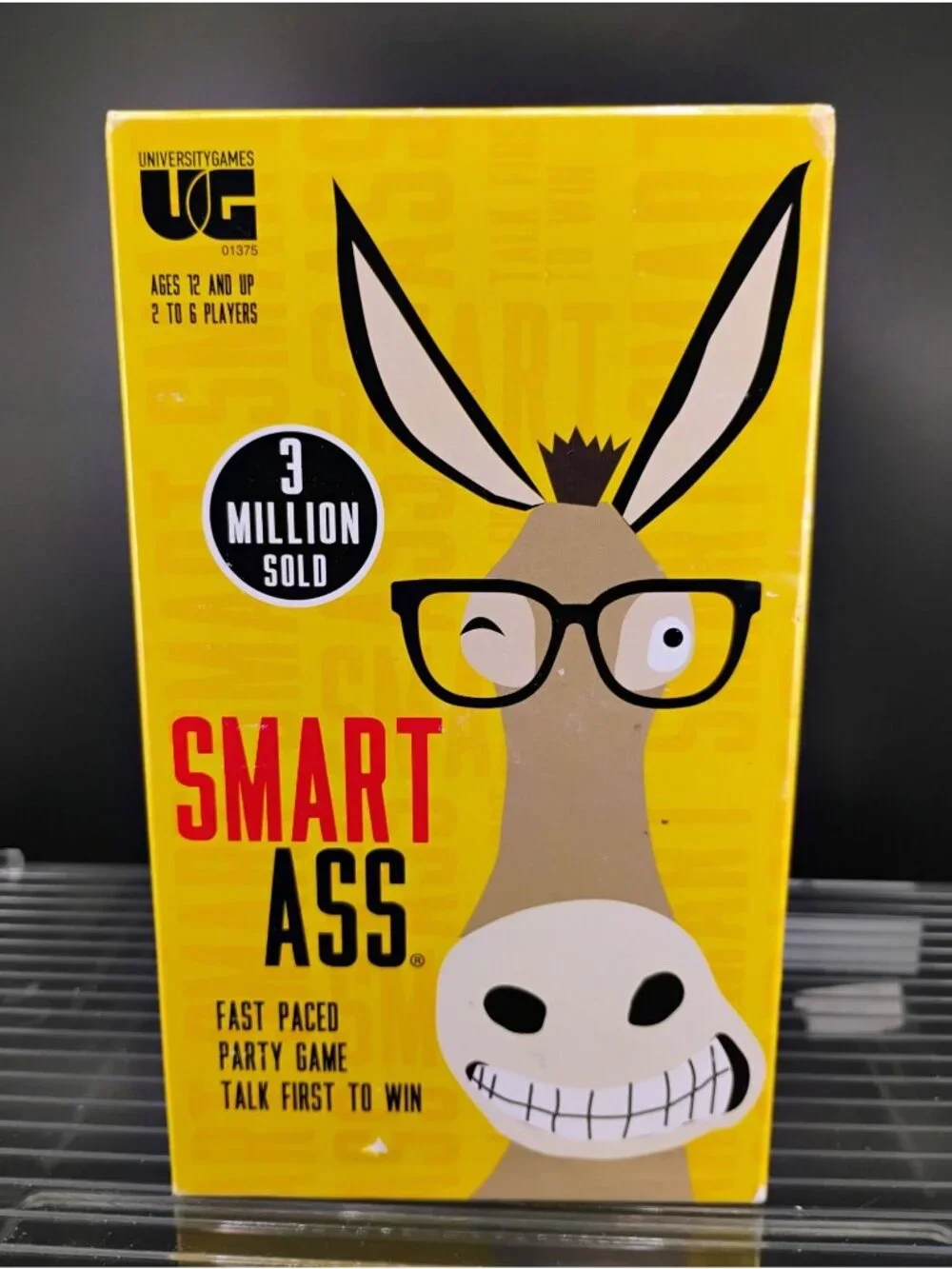 Smart Ass Trivia Party Game By University Games 2-6 Players